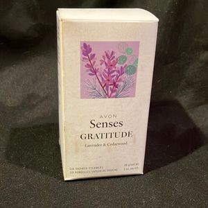 Avon Senses - Gratitude Lavender and Cedarwood, 6 shower steamers